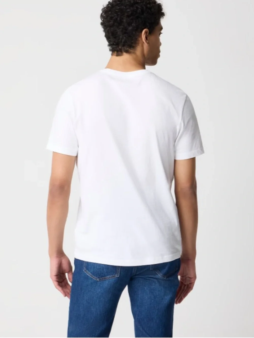 Cotton washed jersey tee